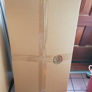 Box of Christmas Decorations